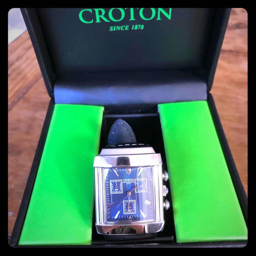 Men’s Croton Chronomaster wristwatch
